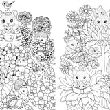 Hachette Books A Million Baby Animals Coloring Book 