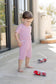 Henry Boys' Pima Cotton Shortall - Fire Truck Red