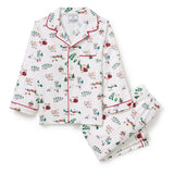 Petite Plume North Pole Chronicles Twill Children's Pajama Set