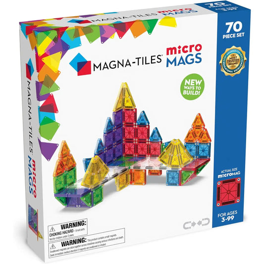Magna-Tiles Mircomags 70 Piece Set