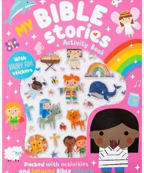 Broadstreet Publishing My Bible Stories Activity Book for Girls