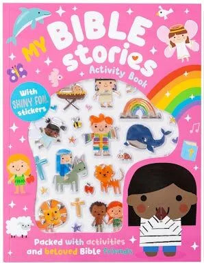 Broadstreet Publishing My Bible Stories Activity Book for Girls