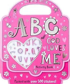 Broadstreet Publishing My Pretty Pink ABC of God Loves Me Activity Book