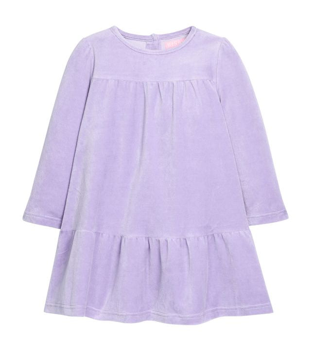 Bisby Lisle Dress- Lavender Velour