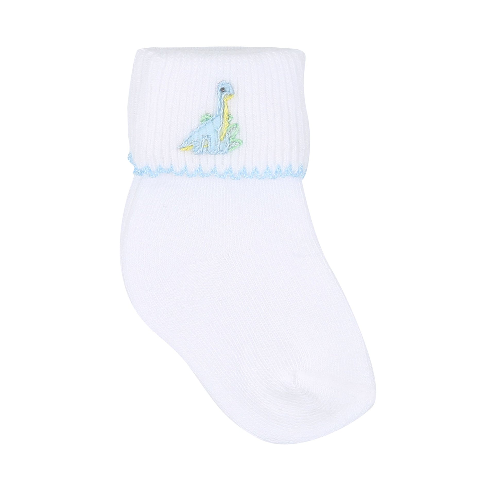 Magnolia Baby Dinoland Embroidered Socks