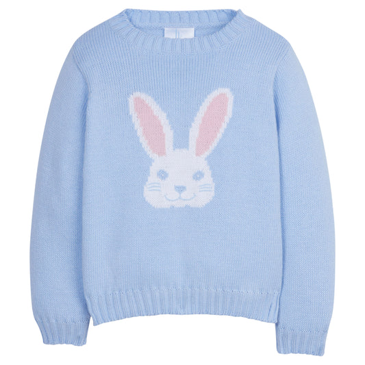 Little English Intarsia Sweater - Bunny