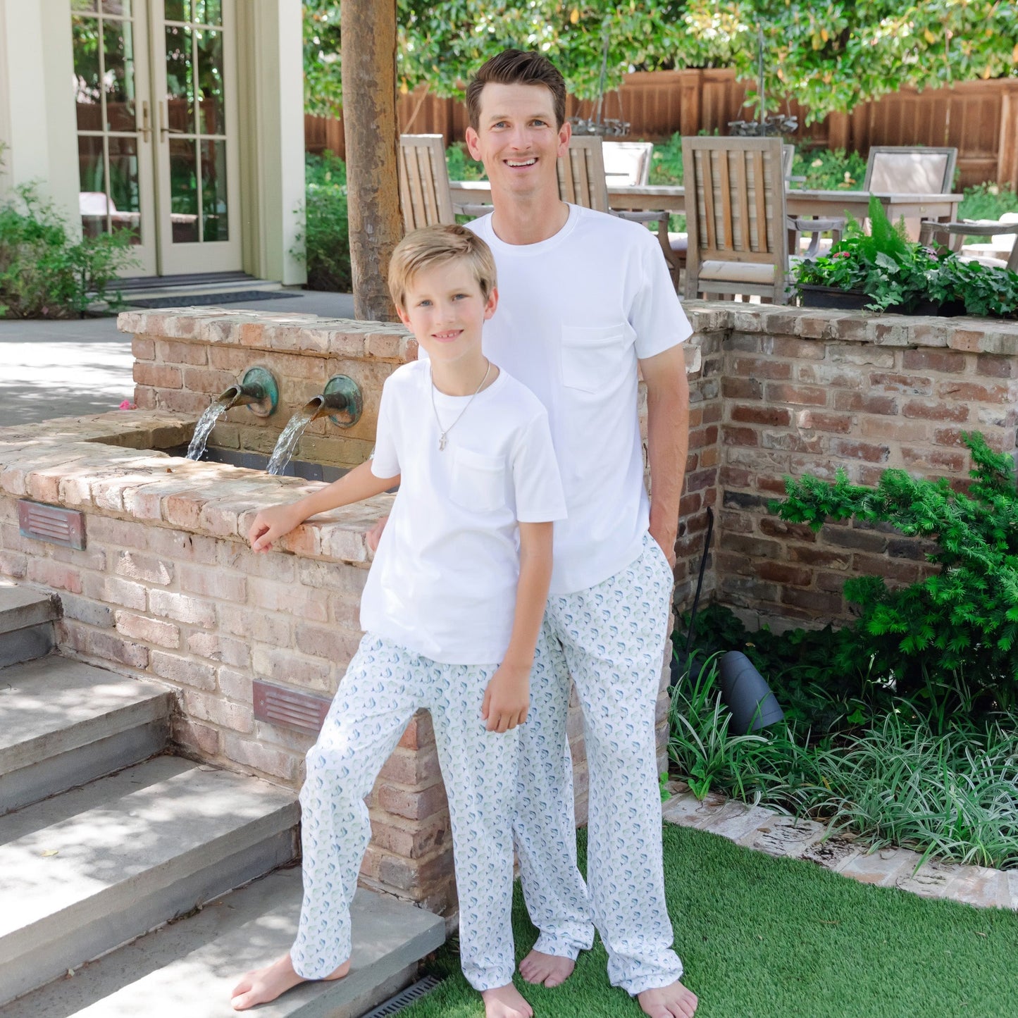 Beckett Boys' Hangout Pant - Jumping Trout