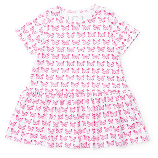 Lottie Girls' Dress - Cartie Butterflies