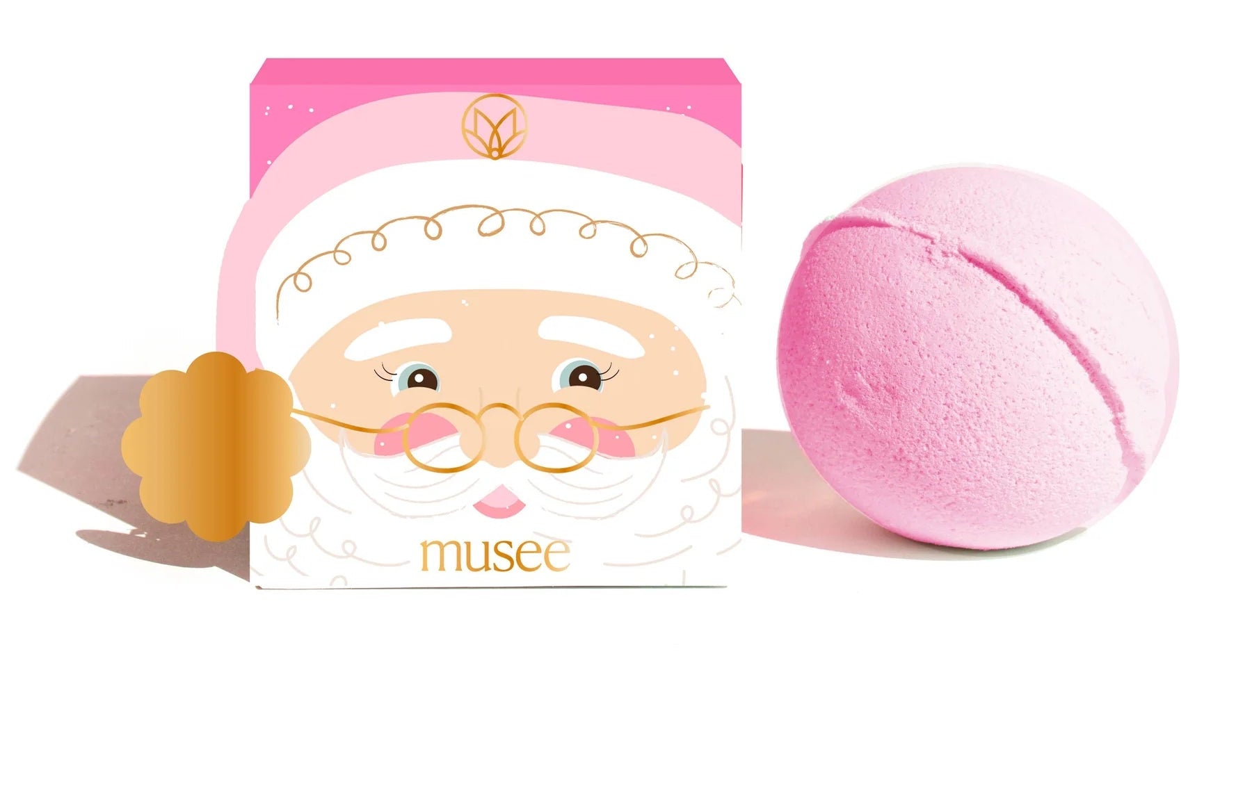 Musee Pink Santa Bath Balm