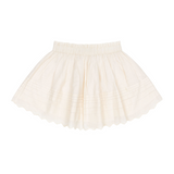 Minnow Girls Cream Schiffly Skirt