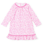 Lila and Hayes Carlin Girls' Dress - Confetti Hearts Pink