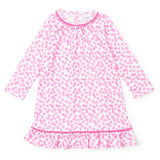 Lila and Hayes Carlin Girls' Dress - Confetti Hearts Pink