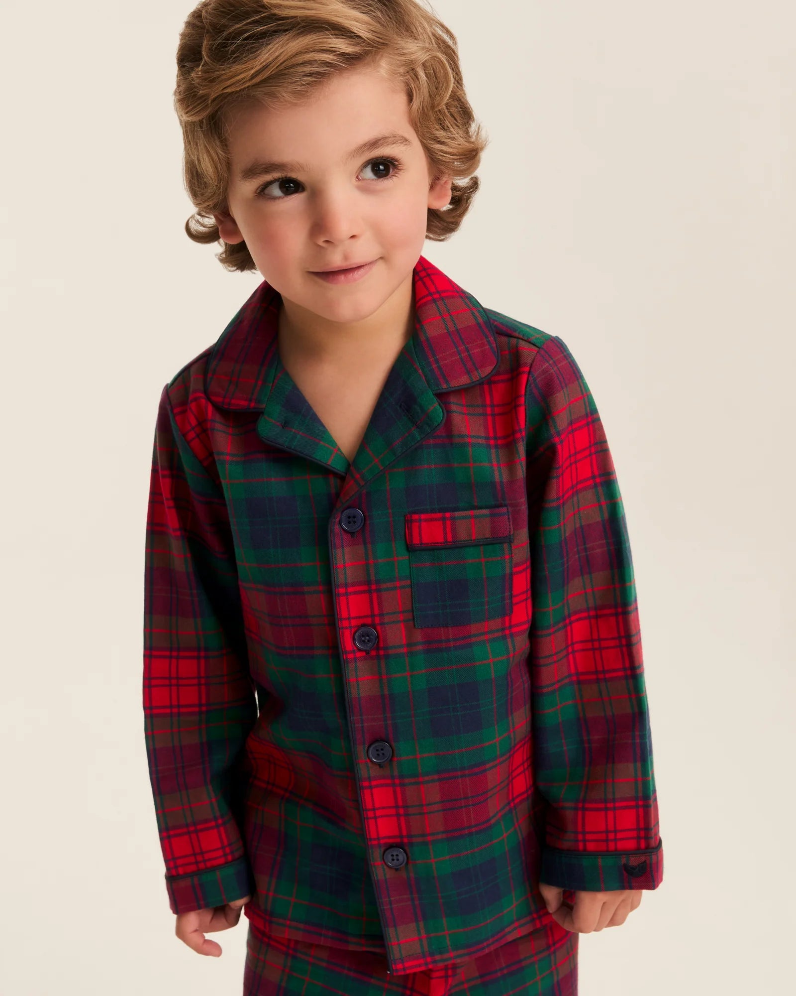 Petite Plume St. James Tartan Twill Children's Pajama Set