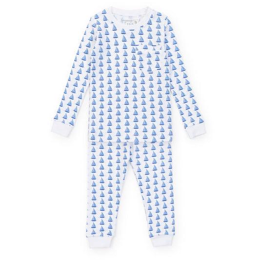 Lila and Hayes Bradford Boys' Pajama Pant Set - Sailing Away