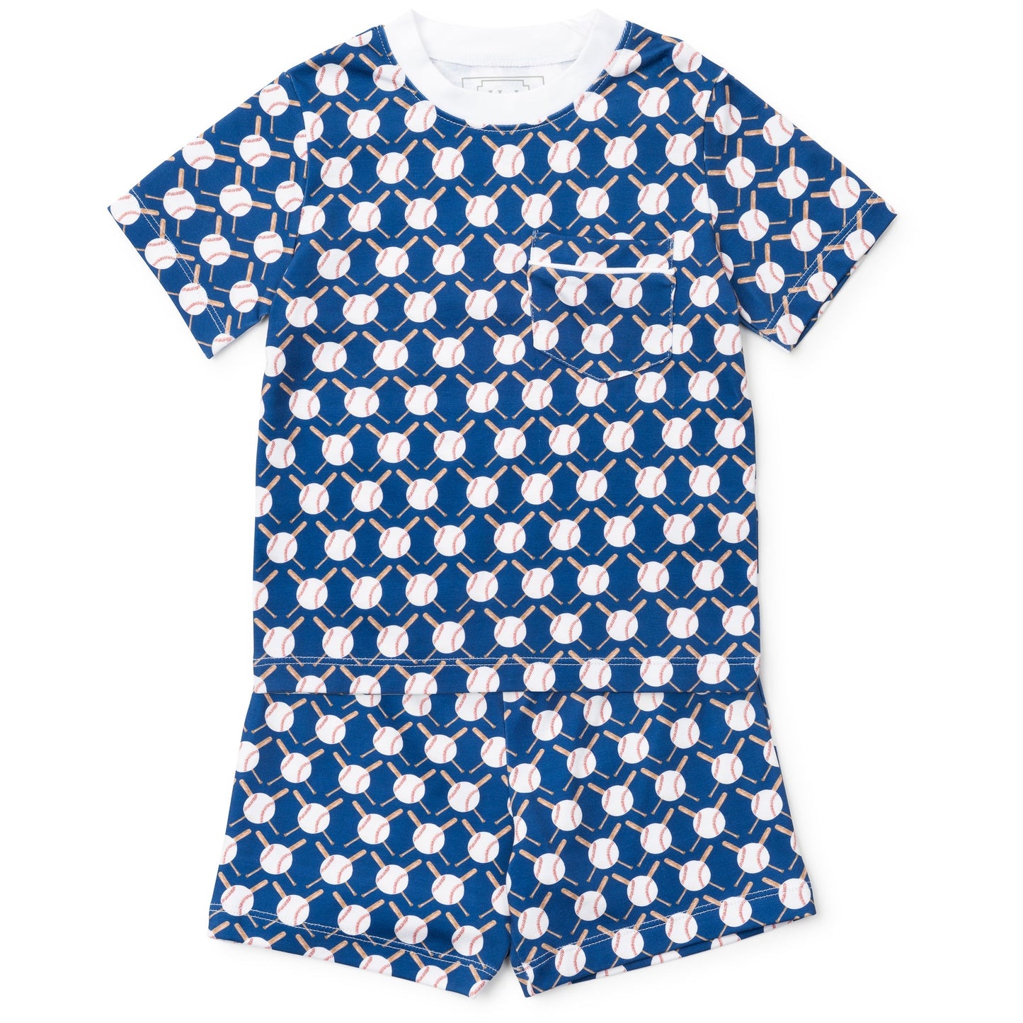 Charles Boys' Short Set - Up at Bat Baseball