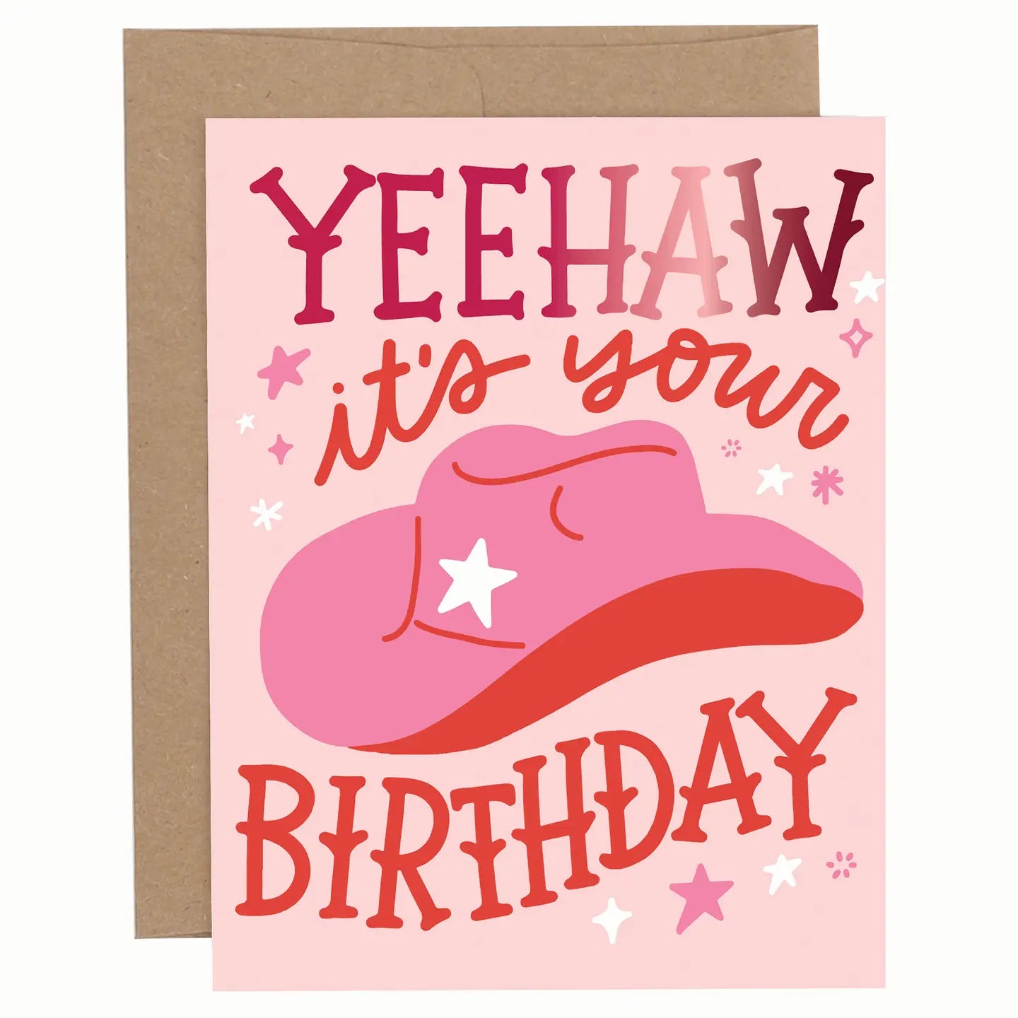 Pippi Post Yeehaw It's Your Birthday Greeting Card