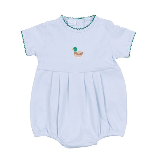 Magnolia Baby Mini Mallard Embroidered Bubble