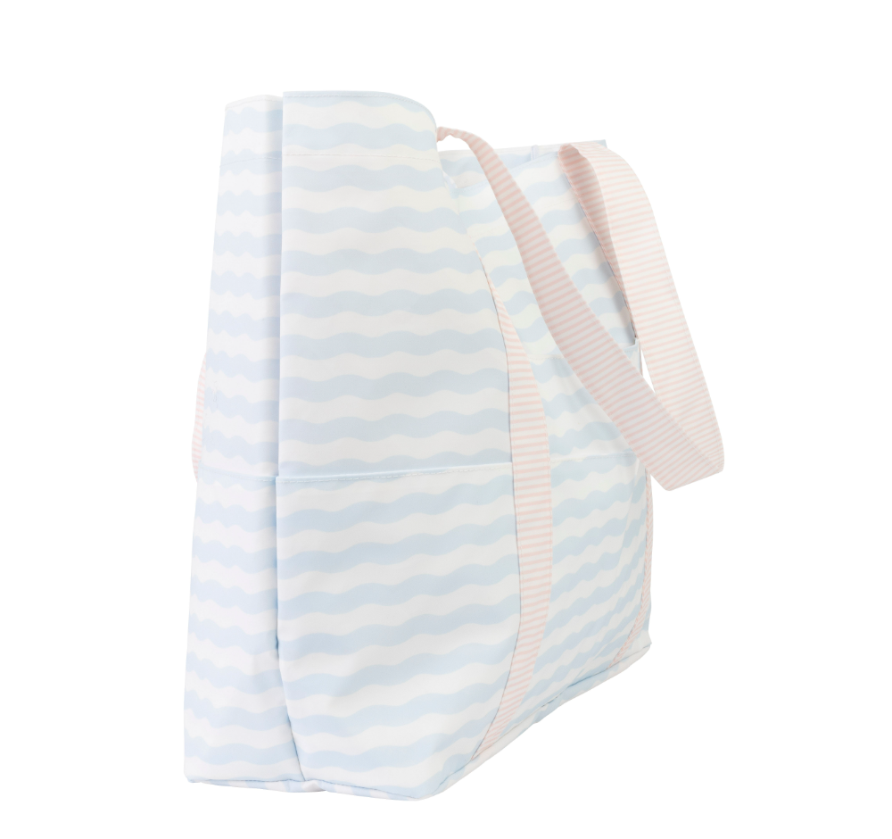 The Summer Bag- Blue and Pink