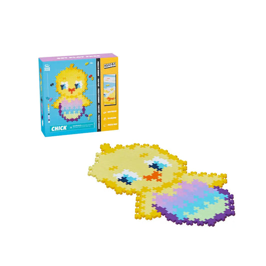 Plus Plus Puzzle By Number- 250 Pc Chick