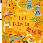 Usborne Books Wipe-Clean Fall Activites