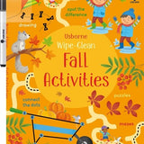 Usborne Books Wipe-Clean Fall Activites