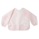 Apple of My Isla Pink Gingham Cover Everything Bib