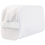 Apple Of My Isla The Dopp Kit- Blue Stripe