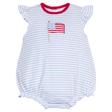 Little English Applique Tilly Bubble- Flag