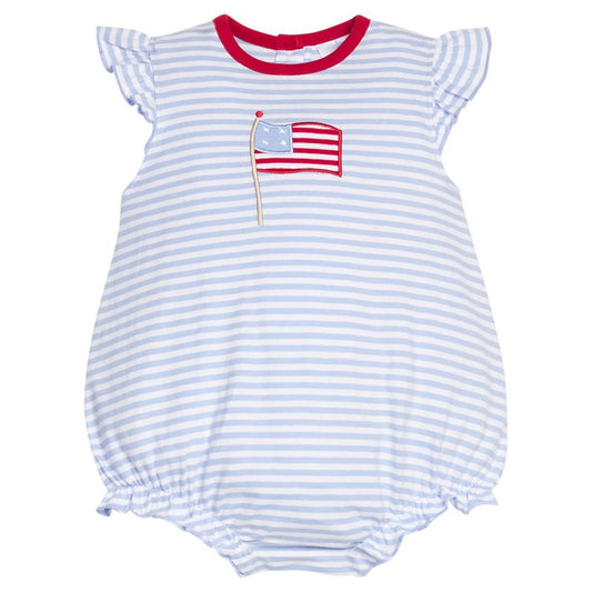 Little English Applique Tilly Bubble- Flag