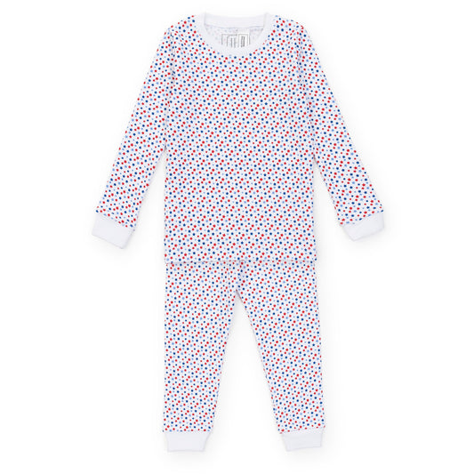 Lila and Hayes Grayson Pajama Pant Set - Star Spangled