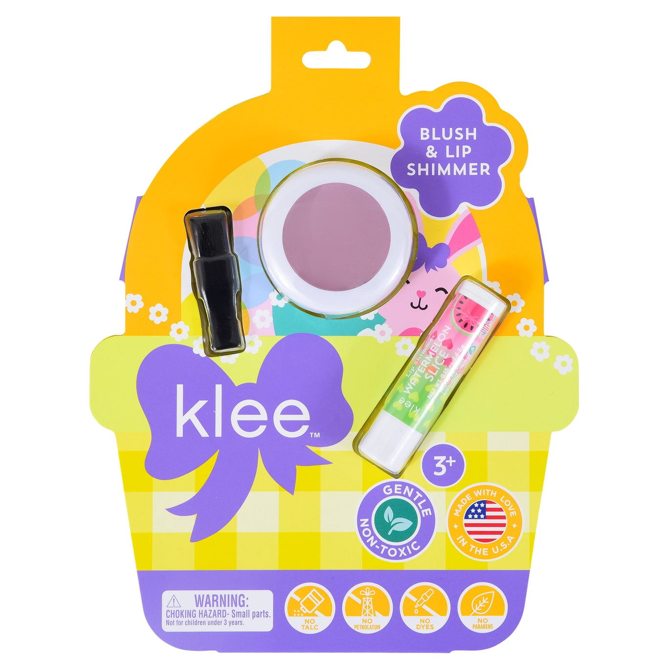 Klee Melon Dream- Easter Blush and Lip Shimmer Set