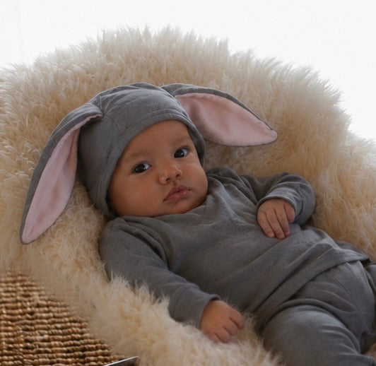Band of the Wild Grey Bunny Costume