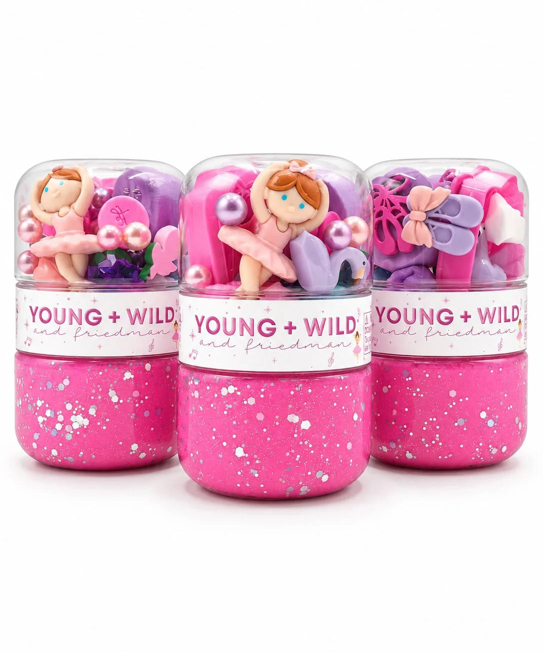 Young + Wild and Friedman Ballet Grab & Go Dough Jar