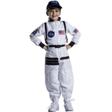Dress Up America NASA Astronaut Costume White - Kids