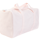 Apple Of My Isla Pink Gingham Duffle Bag