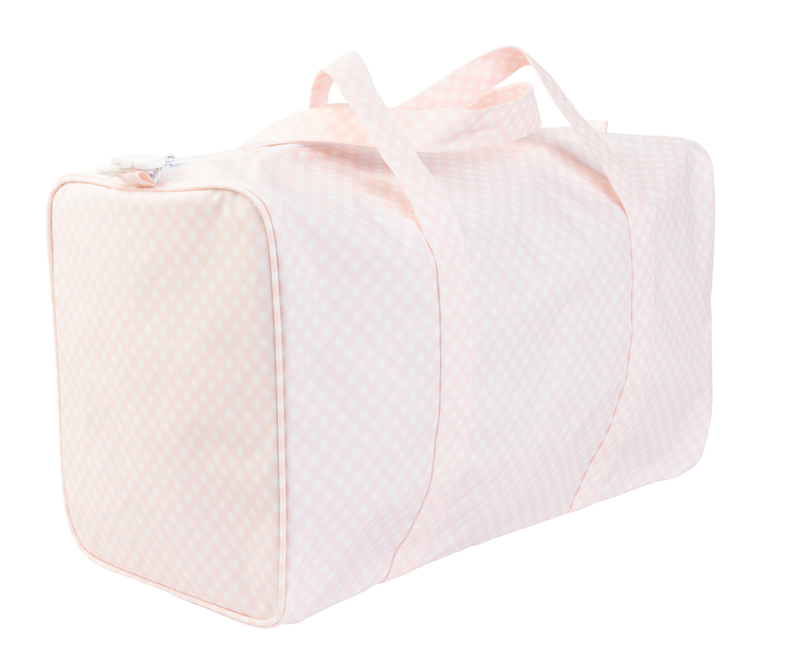 Apple Of My Isla Pink Gingham Duffle Bag