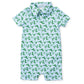 Lila and Hayes Tripp Boys' Polo Shortall - Wild West Blue