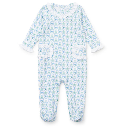 Lila and Hayes Lucy Girls' Romper - Hampton Blooms