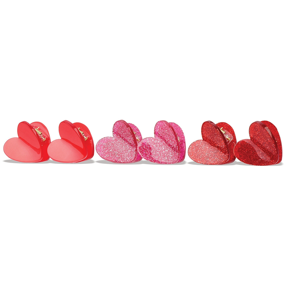 Iscream Heart Hair Clips
