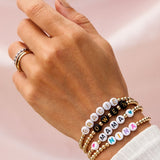 Women's Custom Name Everyday Stretch Bracelet
