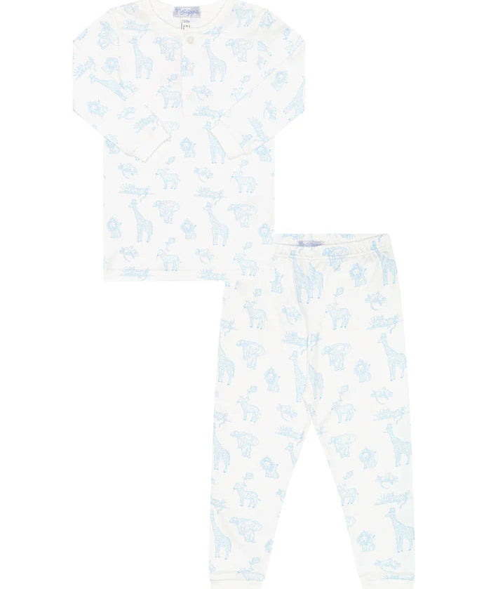 Nellapima Blue Safari Pajamas