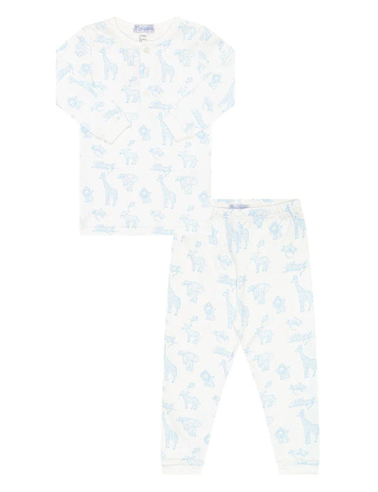 Nellapima Blue Safari Pajamas