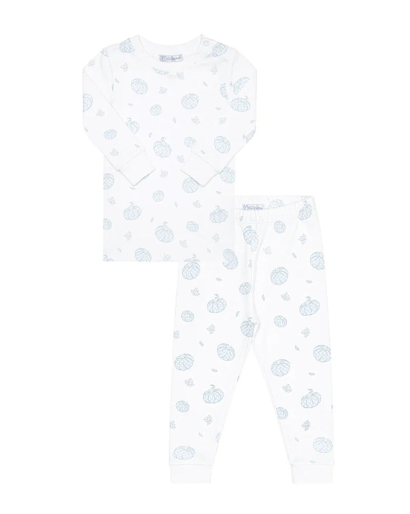 Nellapima Blue Pumpkin Patch Pajamas