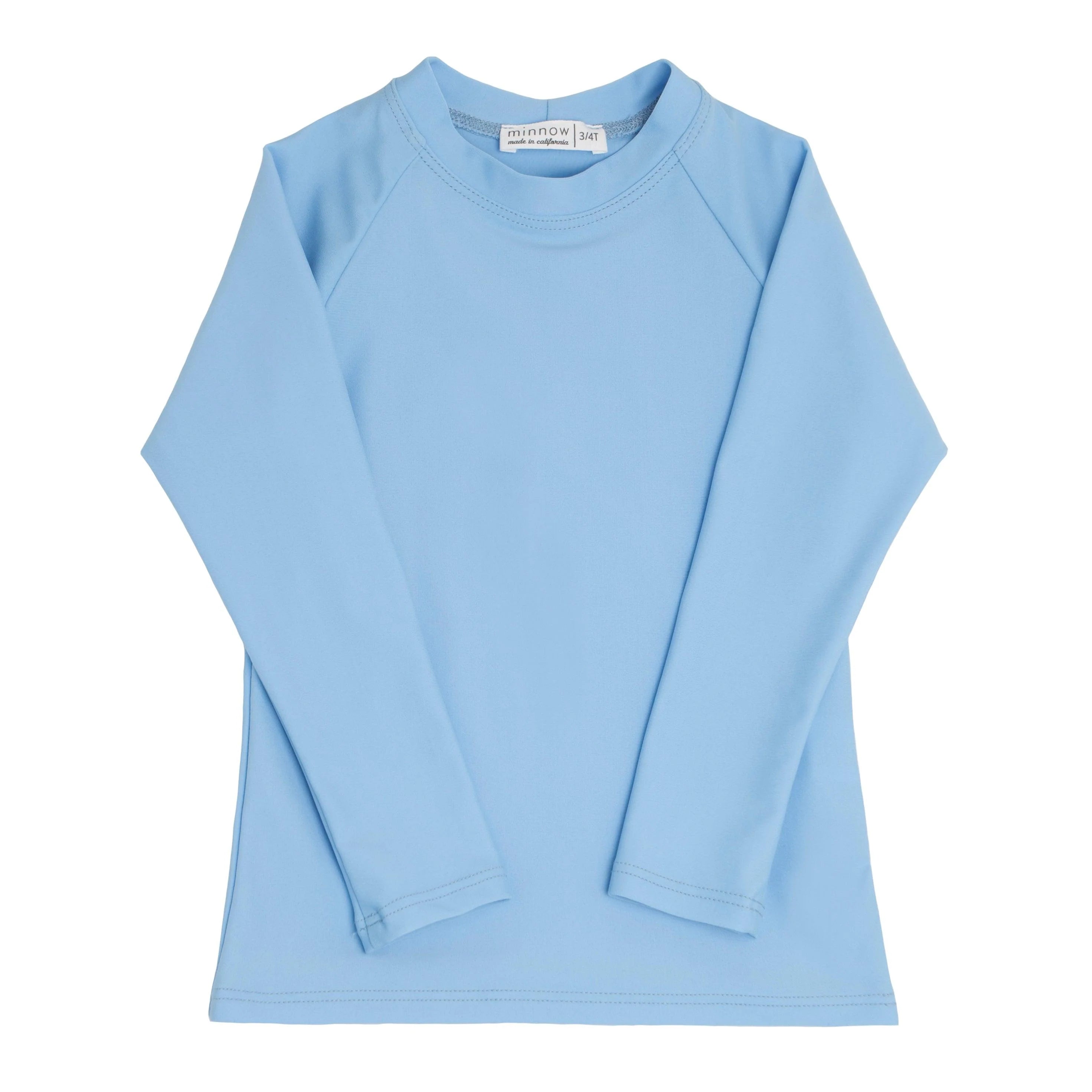 Minnow Peri Blue Rash Guard