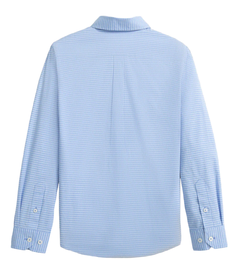 Crofton Plaid Charleston Sport Shirt- Ocean Channel