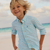 Edisto Island Plaid Coastal Breeze Sport Shirt
