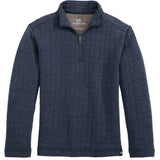 Southern Tide Boy's Fairwood Quarter Zip- Dress Blue