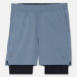 GOAT USA Outline Athletic Shorts - Gray