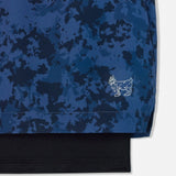Lined Athletic Shorts - Navy Camo