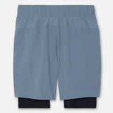 GOAT USA Outline Athletic Shorts - Gray